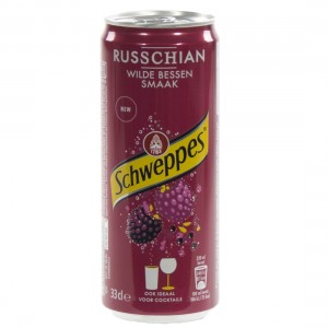 Schweppes Russchian Wild Berry BLIK  33 cl  Blik
