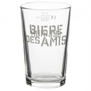 Biere Des Amis glas  17 cl