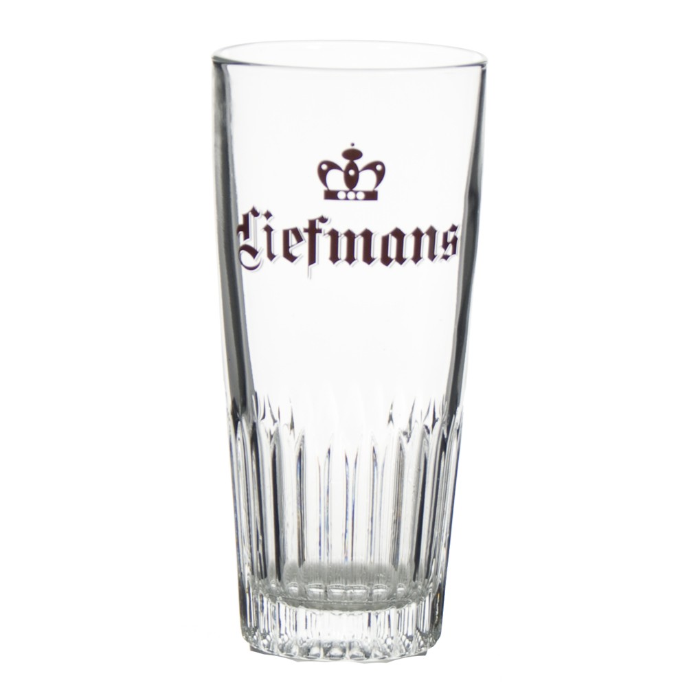 Ter ere van sneeuw Champagne Liefmans glas recht ribbel 25 cl - Thysshop