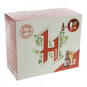 Hopus Geschenkverpakking  33 cl  6fles + 2 glas