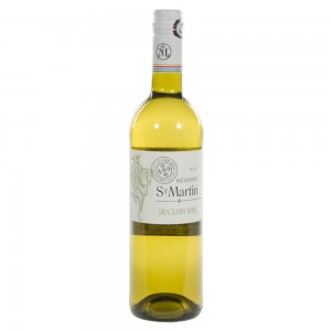 St Martin Sauvignon Blanc 12.5%  Wit  75 cl   Fles