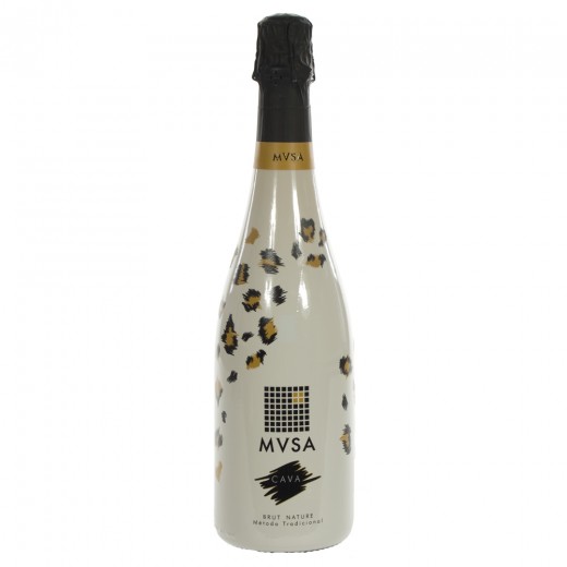 Cava GM Brut Nature  75 cl   Fles