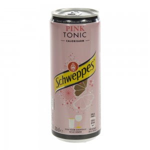 Schweppes Pink Tonic BLIK  Regular  33 cl  Blik