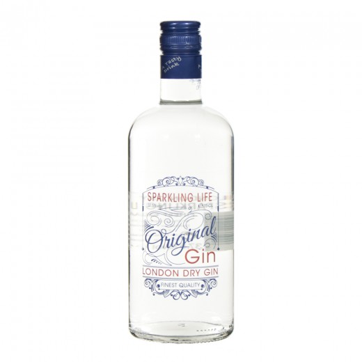 London Dry Gin Sparkling Life 37,5°  70 cl