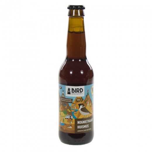 Nognietnaar Huismus (Bird Brewery)  33 cl   Fles