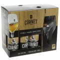 Cornet Geschenkverpakking  6fles + 2 glas