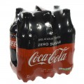 Coca Cola PET  Zero  1 liter  Pak  6 st