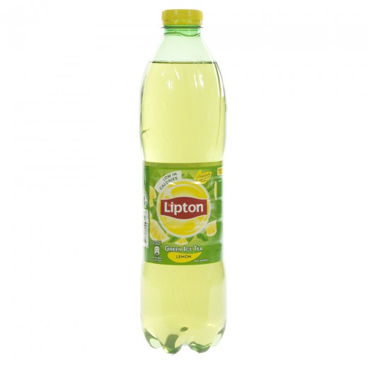 Lipton PET  Green Lemon Red.Sugar  1,5 liter   Fles