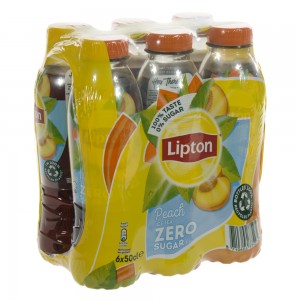 Lipton PET  Zero Peach  50 cl  Pak  6 st