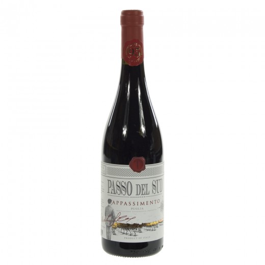 Tagaro Passo Del Sud Appassimento  75 cl  Doos  6 st