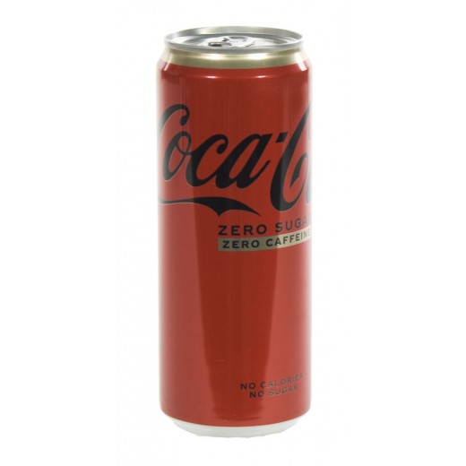 Coca Cola  Zero Caffeine vrij  33 cl  Blik