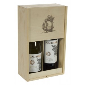 Geschenk Caliterra Reserva Chardonnay / Cermère  75 cl  kist 2 fl