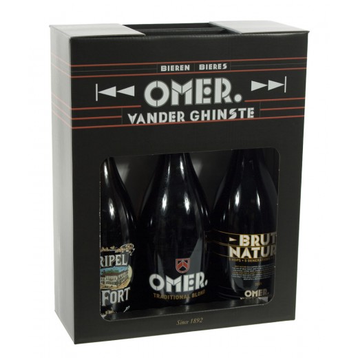 Belgian Beerbox Omer  75 cl  3 flessen