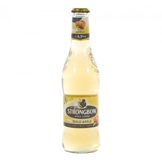 Strongbow Apple Ciders  Gold Apple  33 cl   Fles