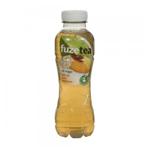 Fuze Tea PET  Zero peach elderflower  40 cl   Fles
