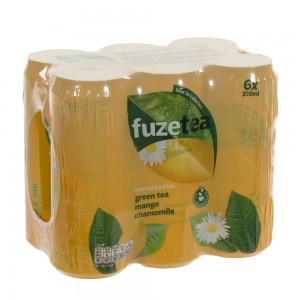 Fuze Tea BLIK  Green Mango  33 cl  Blik  6 pak