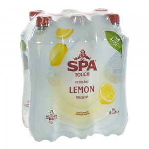 Spa Touch of PET  Lemon  50 cl  Pak  6 st