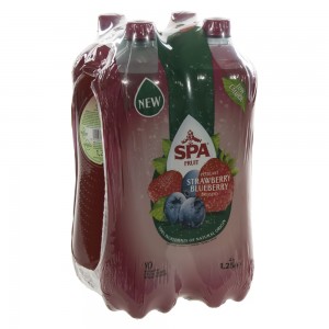 Spa limonade PET  Blueberry-Strawberry  1,25 liter  Pak  4 st