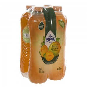 Spa Duo Pet  Mango-Apricot  1,25 liter  Pak  4 st