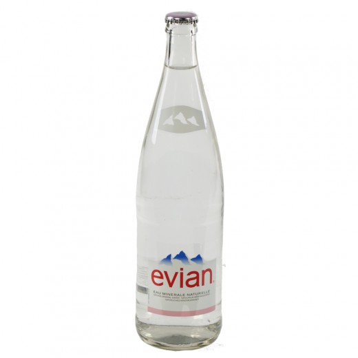 Evian  Plat  1 liter   Fles