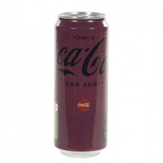Coca Cola  Zero Cherry  33 cl  Blik