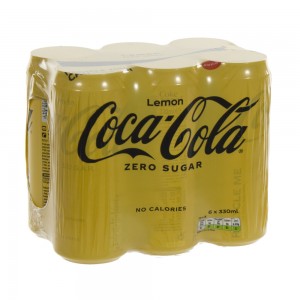 Coca Cola  Zero Lemon  33 cl  Blik  6 pak