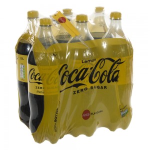 Coca Cola PET  Zero Lemon  1,5 liter  Pak  6 st