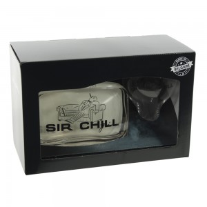 Sir Chill geschenkverpakking  50 cl  1fles+1glas