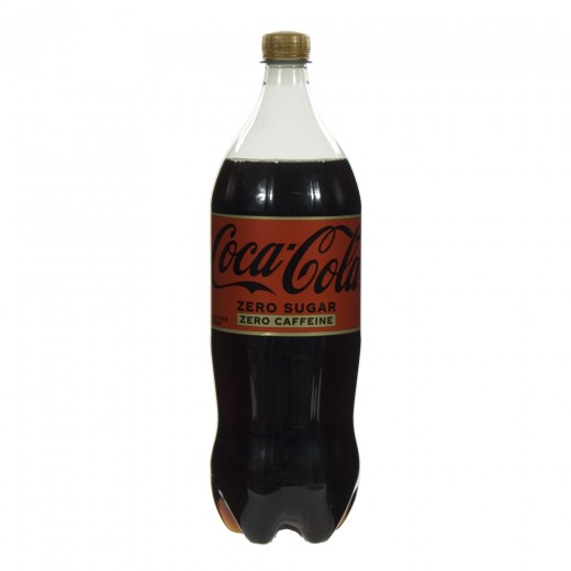 Coca Cola PET  Zero Caffeine vrij  1,5 liter   Fles