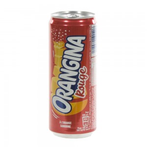 Orangina Rouge  33 cl  Blik