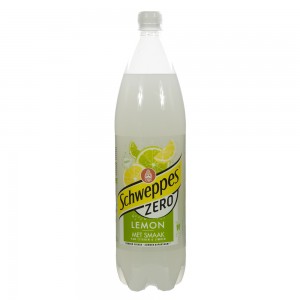 Schweppes Lemon PET  Zero  1,5 liter   Fles