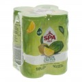 Spa limonade BLIK  Lemon / Cactus  25 cl  Blik 4 pak