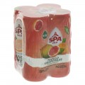 Spa limonade BLIK  Mango/Grapefruit  25 cl  Blik 4 pak