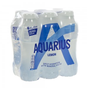 Aquarius  Lemon Zero  50 cl  Pak  6 st