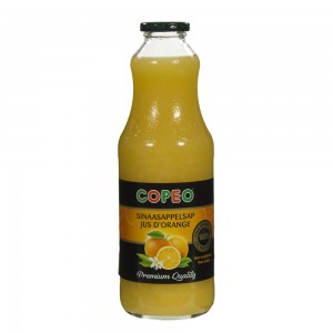 Copeo fruitsap  Appel troebel  1 liter   Fles