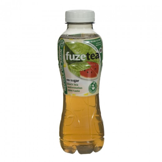 Fuze Tea PET  Black Tea Watermelon Mint Zero  40 cl   Fles