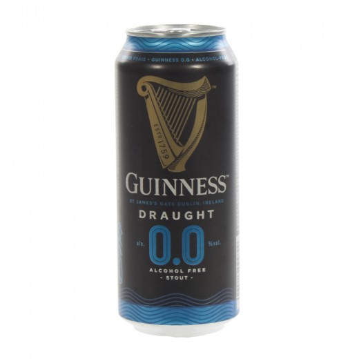 Guinness Draught 0%  44 cl  Blik