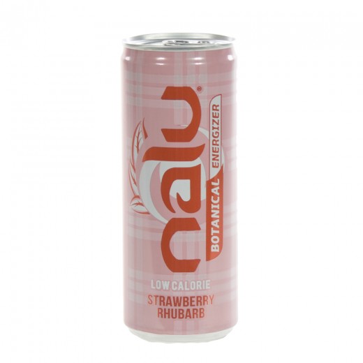 Nalu Tea Energizer  Strawberry-Rhubarb  25 cl  Blik