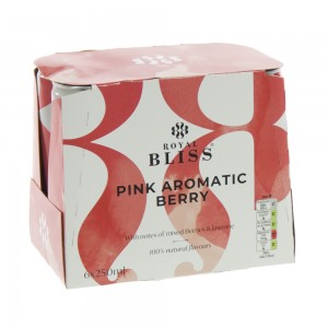Royal Bliss Blik  Pink Aromatic Berry  25 cl  Blik  6 pak