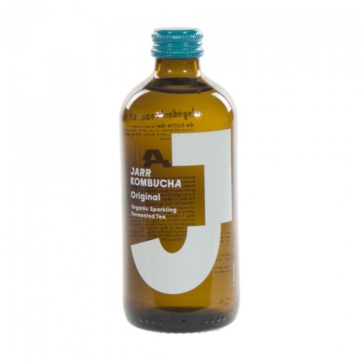 Jarr Kombucha  Lemon Ginger  33 cl   Fles