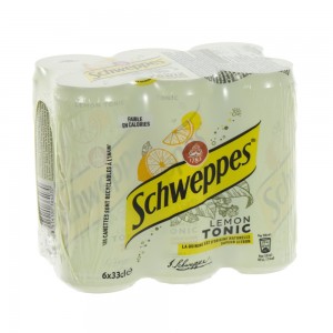Schweppes Lemon Tonic BLIK  33 cl  Blik