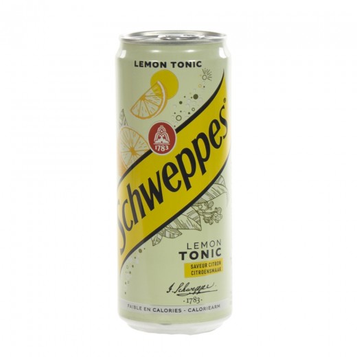 Schweppes Lemon Tonic BLIK  33 cl  Blik