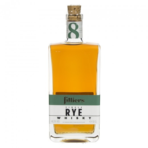 Rye whisky 8Y  50 cl