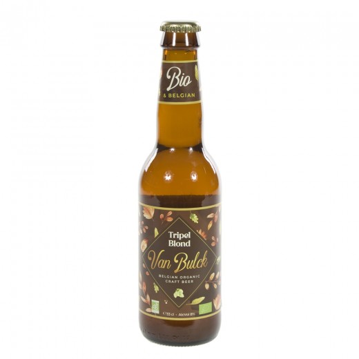 Van Bulck BIO tripel blond  33 cl   Fles