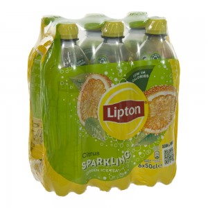 Lipton PET  Sparkling Citrus  50 cl  Pak  6 st