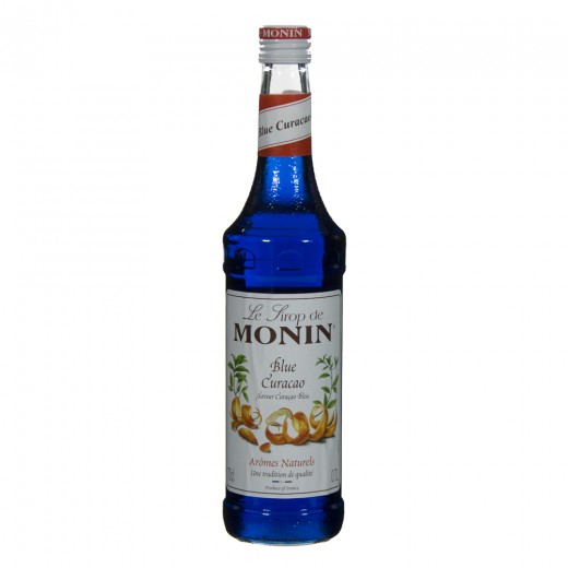 Monin siroop  Blue Curacao  70 cl   Fles