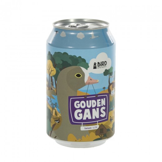 Gouden Gans (bird brewery)  33 cl  Blik