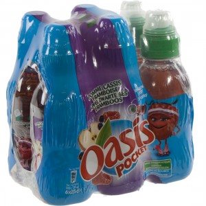 Oasis PET  Framboos  25 cl   Fles
