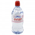 Evian PET  Plat  75 cl sportdop   Fles