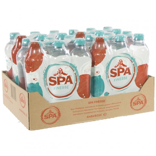 Spa PET  Soft Bruis  50 cl  Pak 24 st